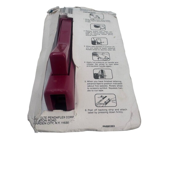 Dymo Label Maker 3/8" tape size  Model 1885-14 Vintage New Fast Shipping - Picture 4 of 9